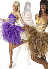 2012 Dana Mathers Prom Dresses STELLA.  Available in Cobalt Blue, Coral, Hot Pink, Purple, White